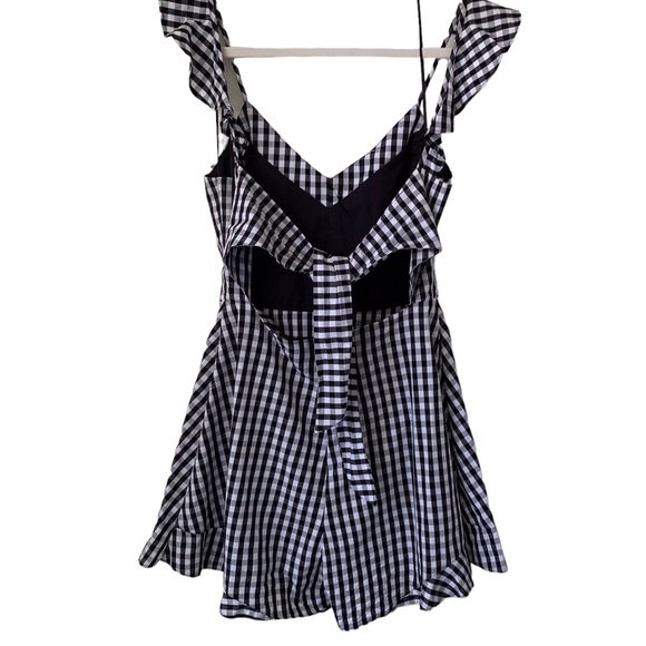 SAKS FIFTH AVENUE GINGHAM ROMPER - Picture 13 of 16